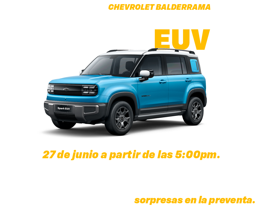 Chevrolet Spark EUV